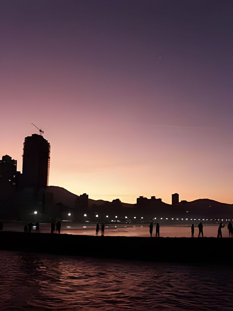 Pé na Areia, 2 Quartos, Compacto e Funcional