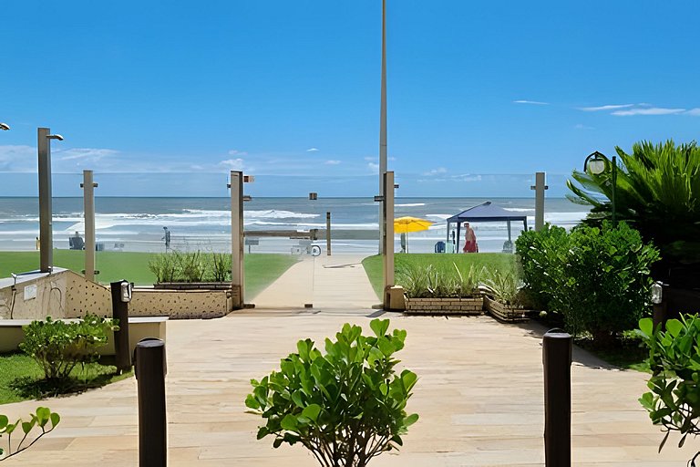 Pé na Areia, 2 Quartos, Compacto e Funcional