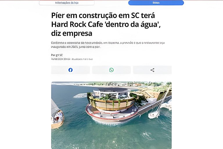 Pé na Areia, 2 Quartos, Compacto e Funcional