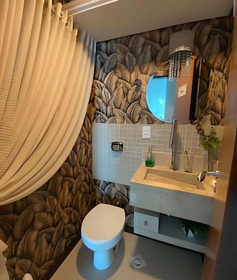 Apartamento frente-mar, Luxuoso, Meia Praia