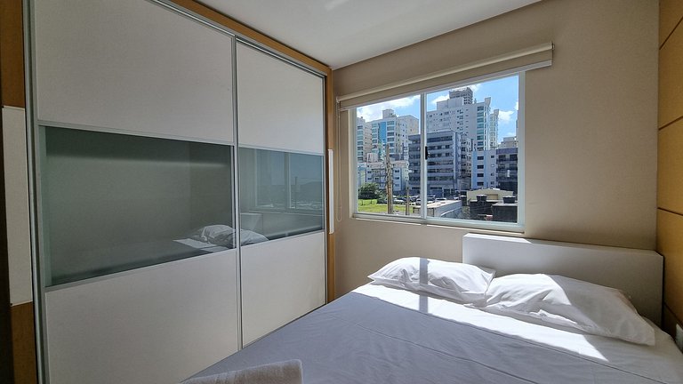 Apartamento frente-mar, Sofisticado Meia Praia