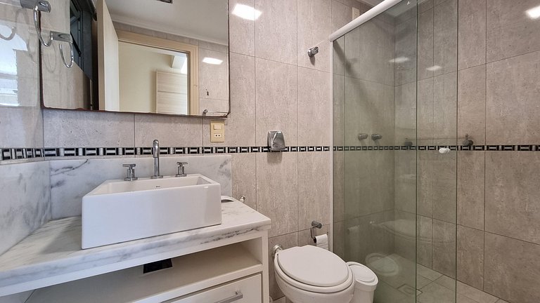 Apartamento frente-mar, Sofisticado Meia Praia