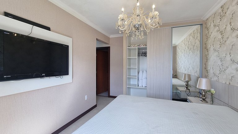 Apartamento frente-mar, Luxuoso, Meia Praia