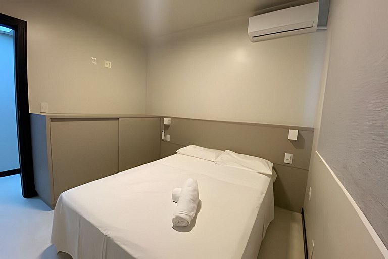 Apartamento frente-mar, Funcional, Meia Praia