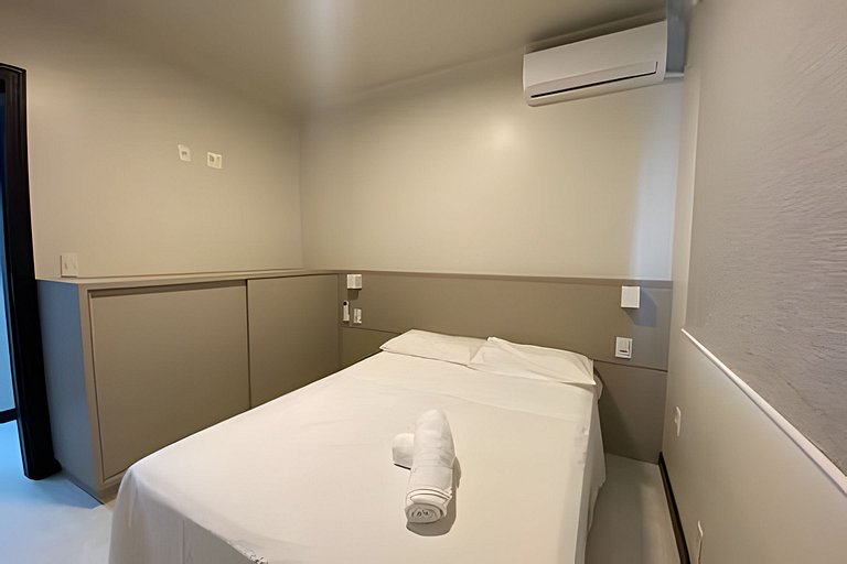 Apartamento frente-mar, Funcional, Meia Praia