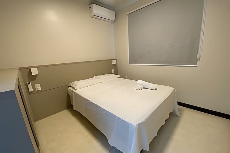 Apartamento frente-mar, Funcional, Meia Praia