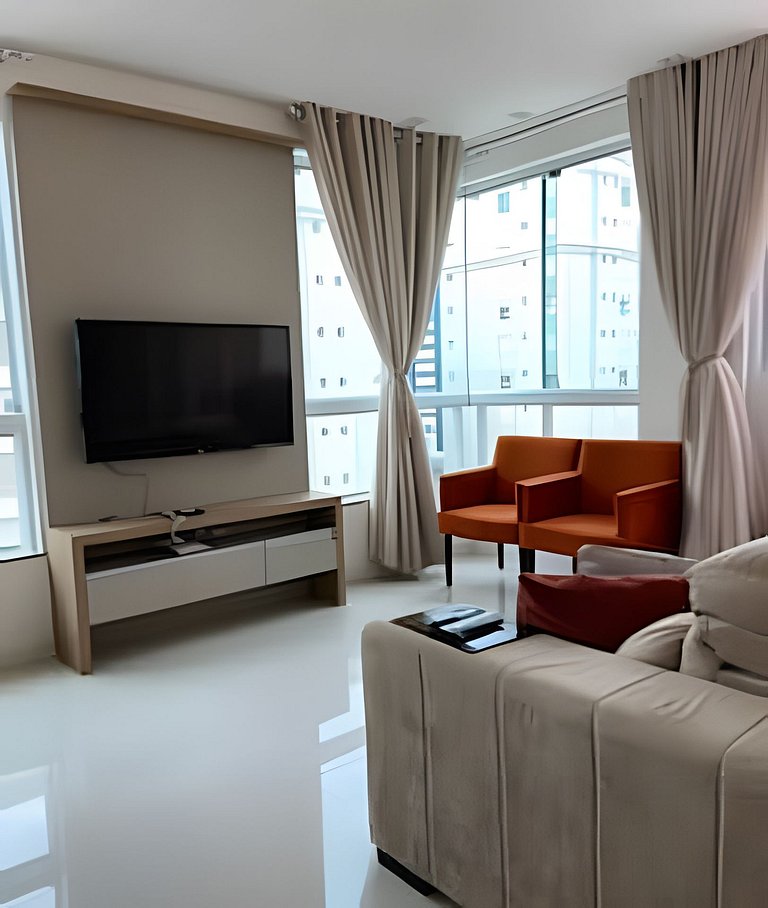 Cobertura moderna, vista mar, Lumiére