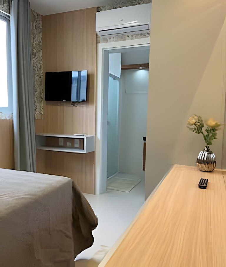 Cobertura moderna, vista mar, Lumiére