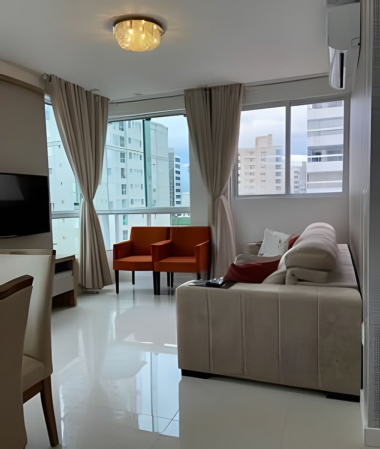 Cobertura moderna, vista mar, Lumiére