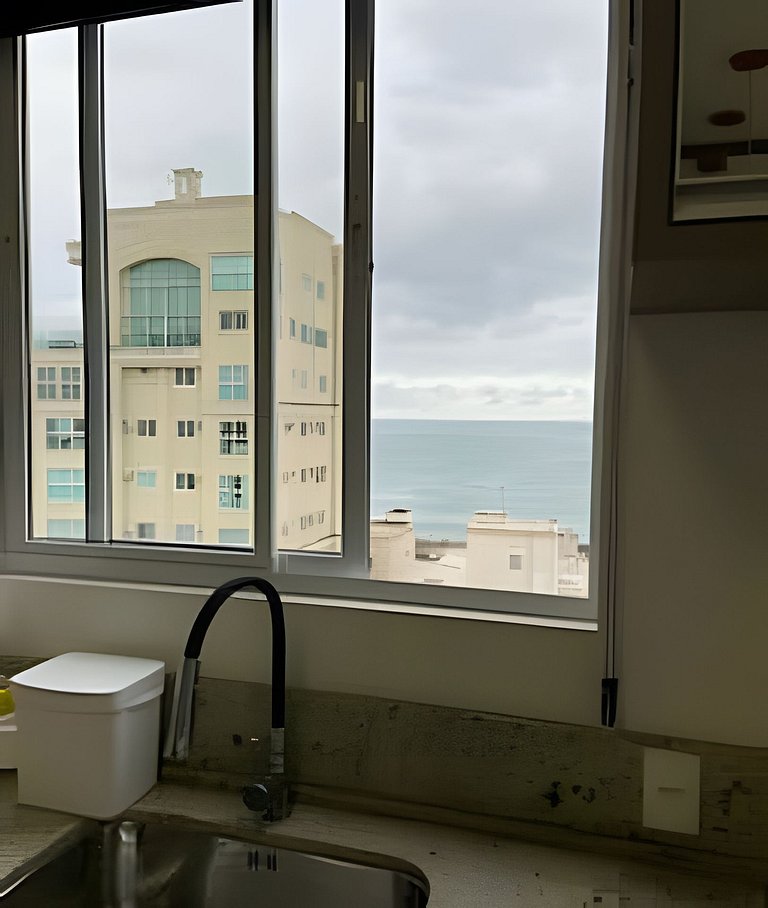 Cobertura moderna, vista mar, Lumiére