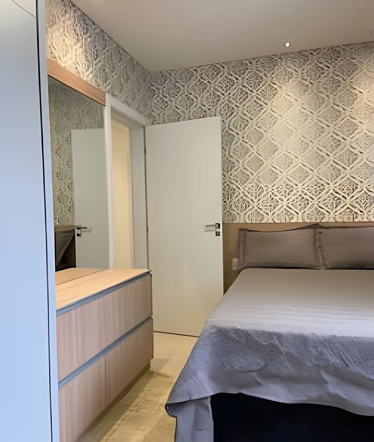 Cobertura moderna, vista mar, Lumiére