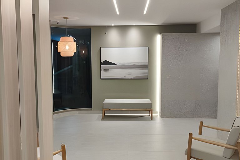 Apartamento beira-mar em localização incrível