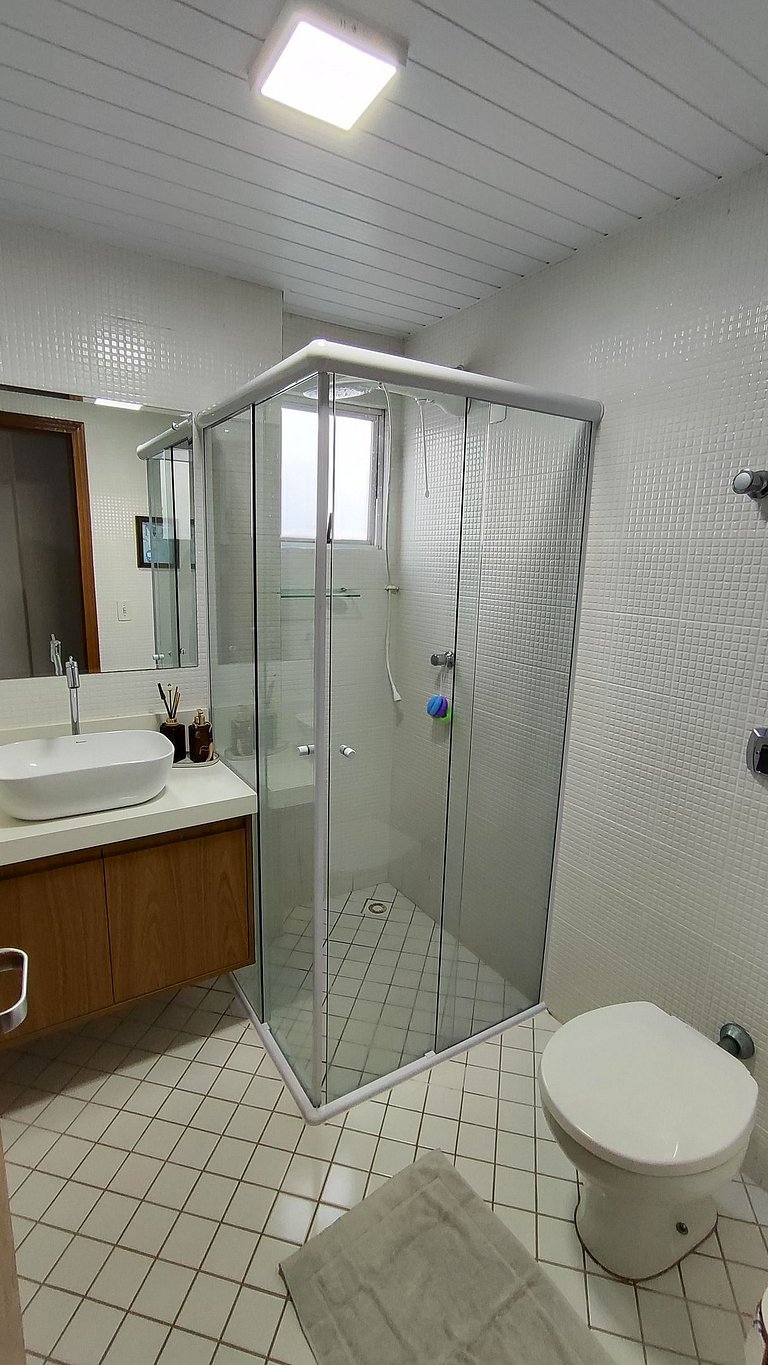 3 Quartos, Quadra Mar, Confortável