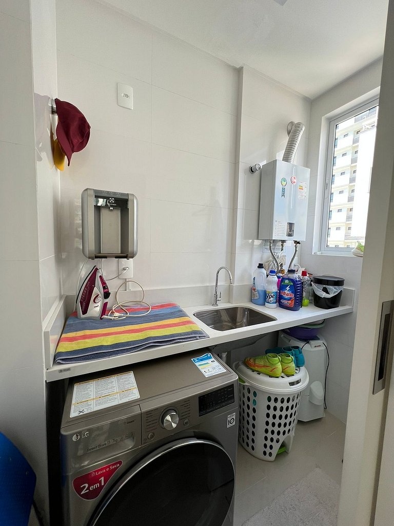 Spazzio D'Art: 3 suítes, vista mar, self checkin