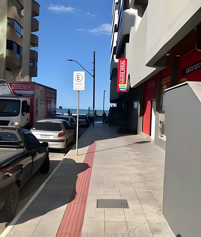 4 quartos, central, quadra mar