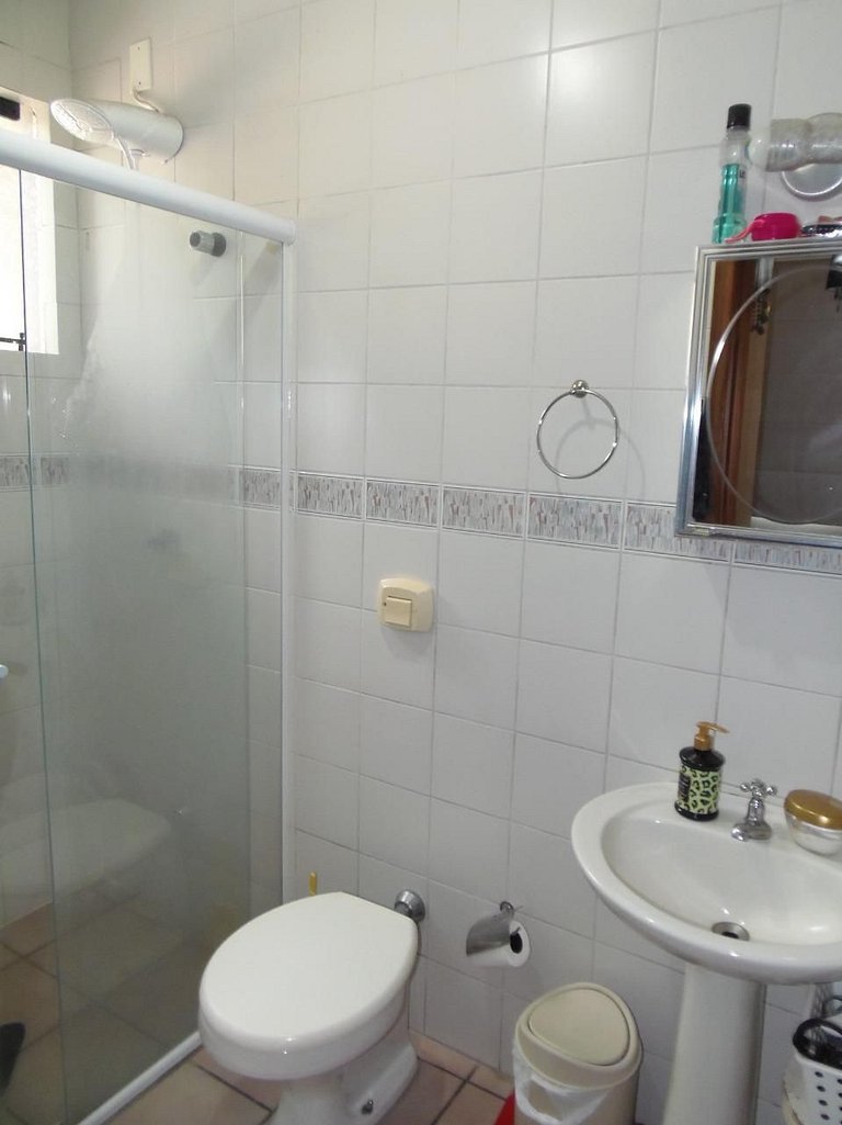 Pé na Areia, 2 Quartos, Compacto e Funcional