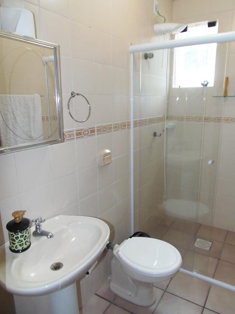 Pé na Areia, 2 Quartos, Compacto e Funcional