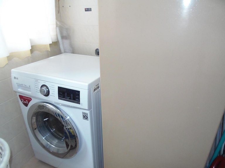 Pé na Areia, 2 Quartos, Compacto e Funcional