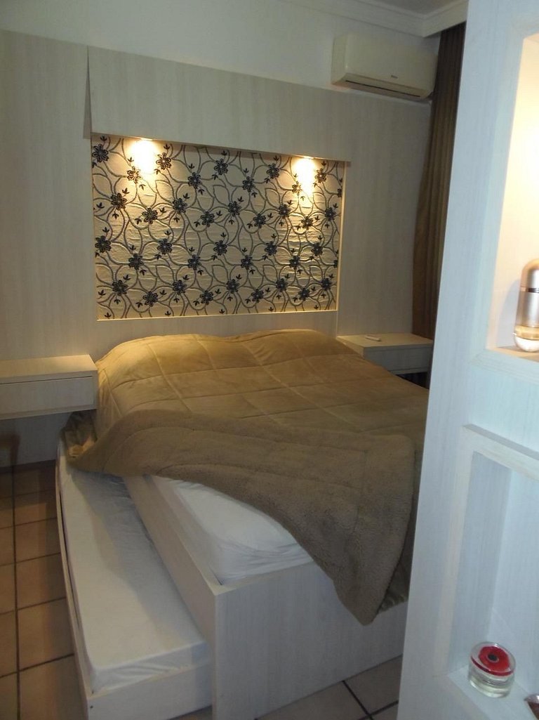 Pé na Areia, 2 Quartos, Compacto e Funcional