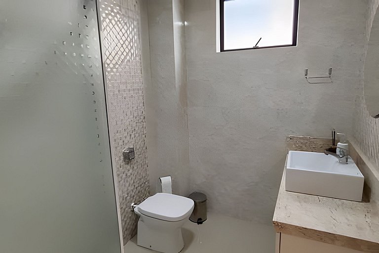 Cobertura beira‑mar, vista panorâmica, 4 quartos