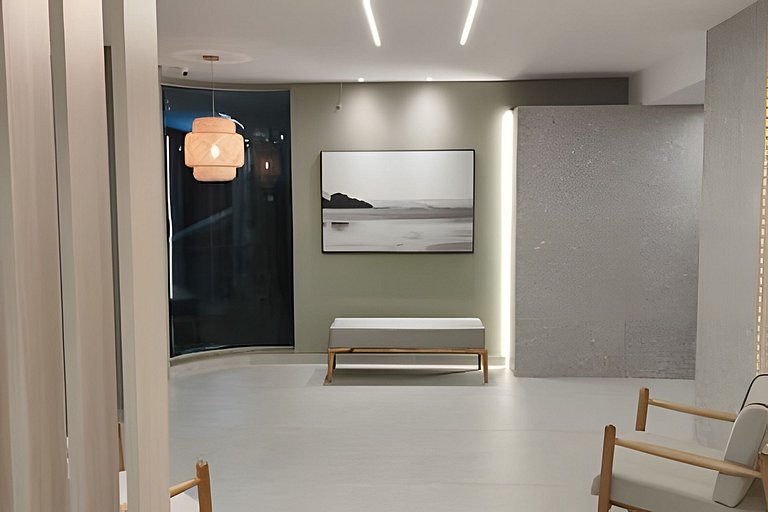 Apartamento frente-mar, Aprazível, Meia Praia