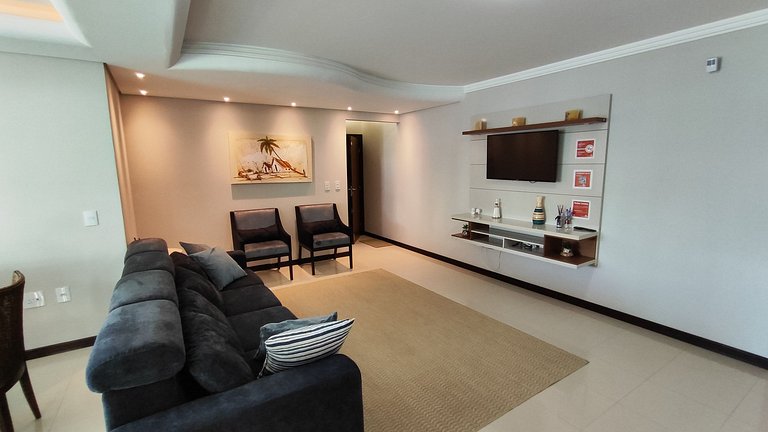 Apartamento beira-mar em localização incrível