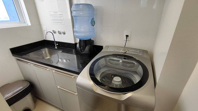 Spazzio D'Art: 3 suítes, vista mar, self checkin