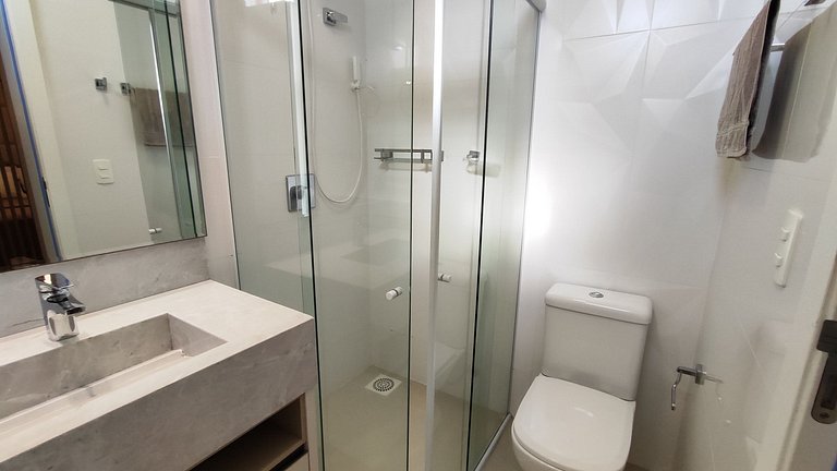 Spazzio D'Art: 3 suítes, vista mar, self checkin