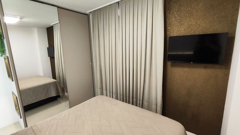 Spazzio D'Art: 3 suítes, vista mar, self checkin