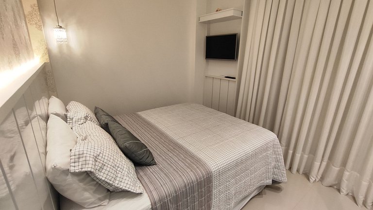 Spazzio D'Art: 3 suítes, vista mar, self checkin