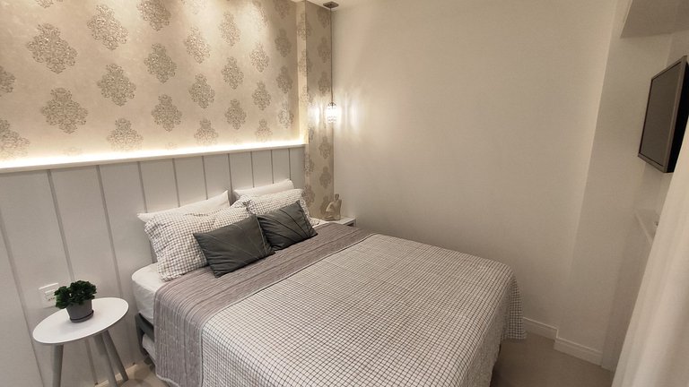 Spazzio D'Art: 3 suítes, vista mar, self checkin