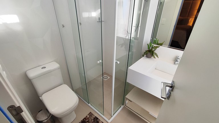 Spazzio D'Art: 3 suítes, vista mar, self checkin