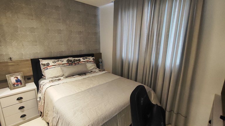 Spazzio D'Art: 3 suítes, vista mar, self checkin