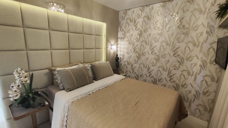 Spazzio D'Art: 3 suítes, vista mar, self checkin