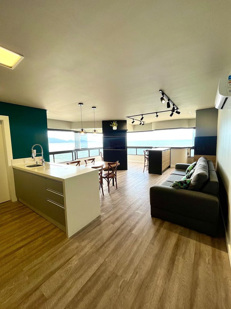 3 Quartos, Cobertura, Beira mar