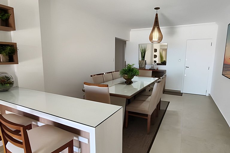 Cobertura com Terraço e Vista Mar - Meia Praia