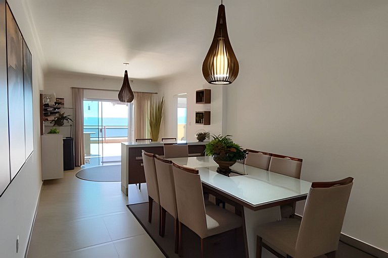 Cobertura com Terraço e Vista Mar - Meia Praia