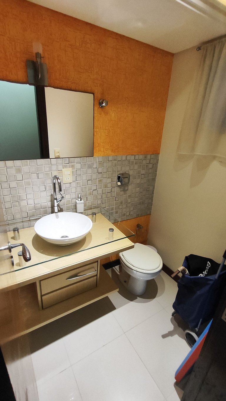 Apartamento beira-mar em localização maravilhosa