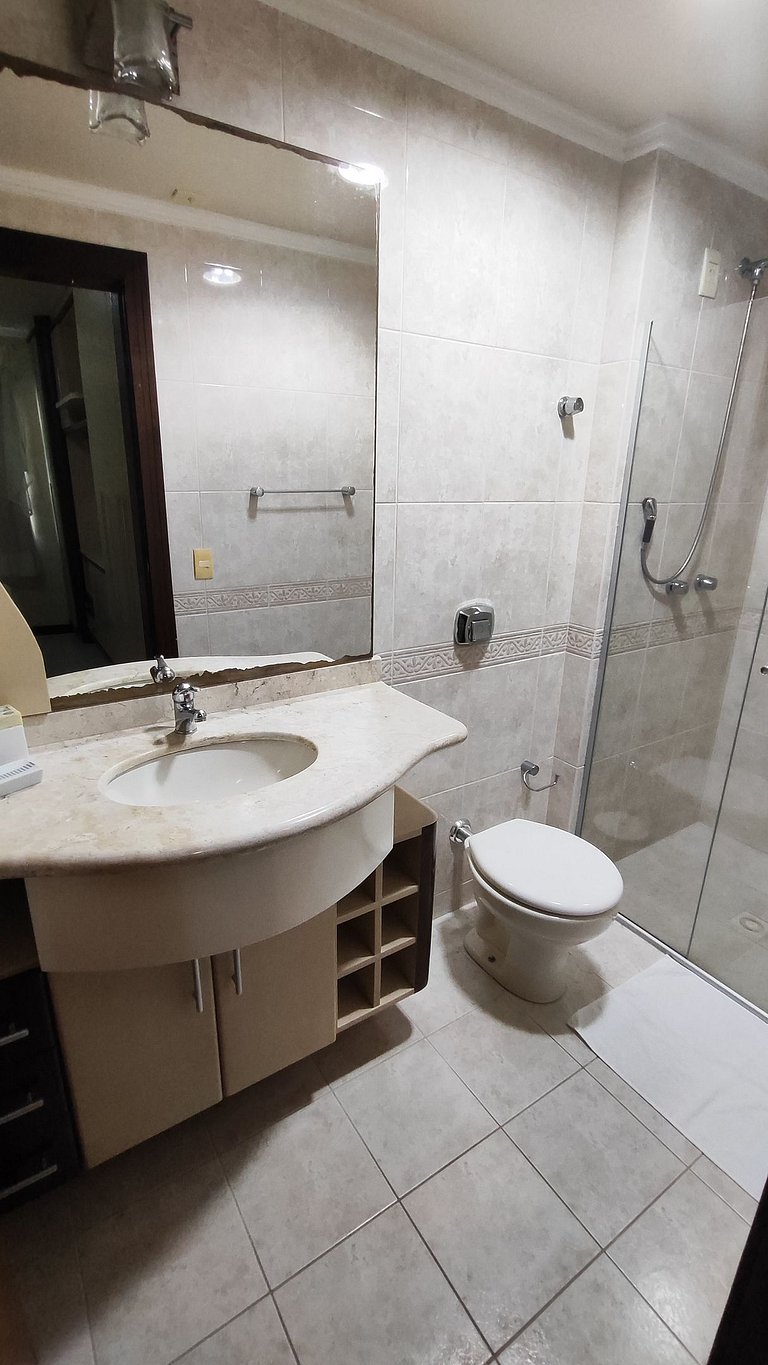 Apartamento beira-mar em localização maravilhosa