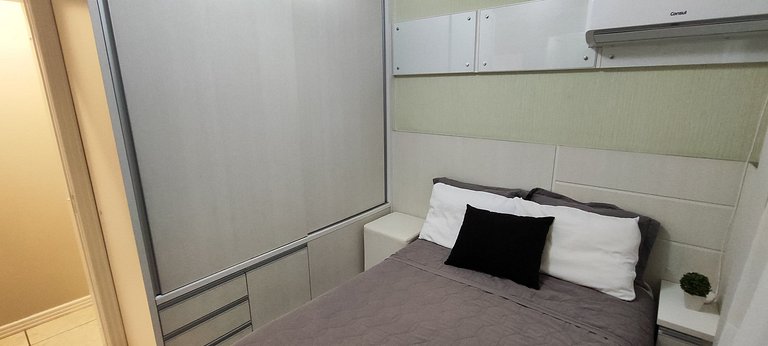 4 quartos, central, quadra mar