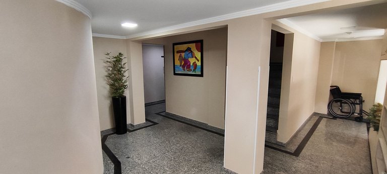 4 quartos, central, quadra mar