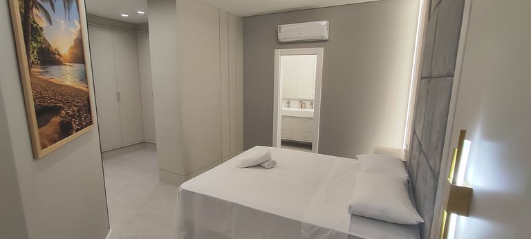 Refúgio NOVO e moderno a passos do mar