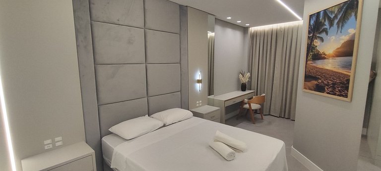 Refúgio NOVO e moderno a passos do mar