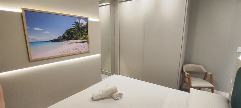 Refúgio NOVO e moderno a passos do mar