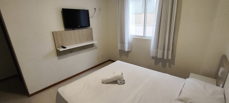 Apartamento gigante a 2 min da praia para famílias