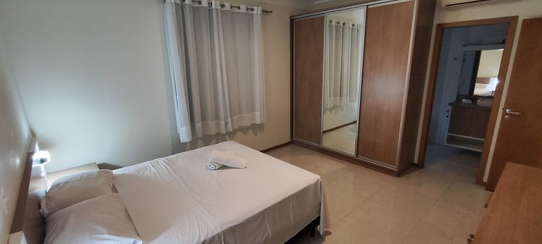 Apartamento gigante a 2 min da praia para famílias