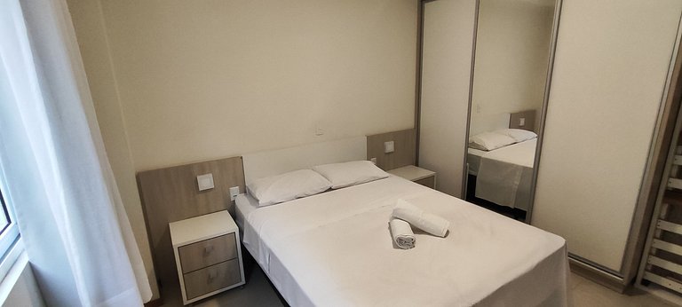 Apartamento gigante a 2 min da praia para famílias