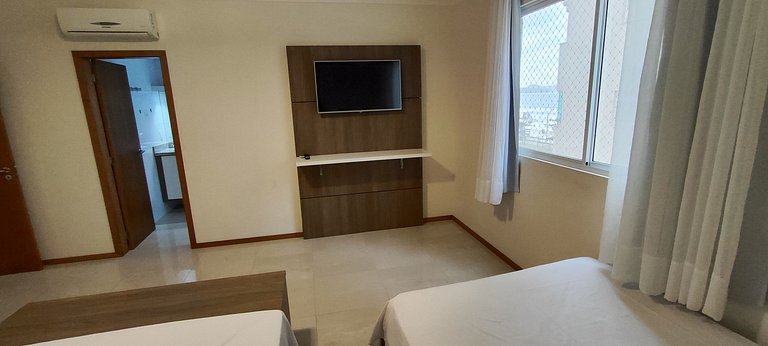 Apartamento gigante a 2 min da praia para famílias