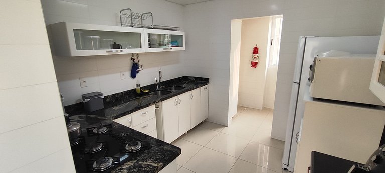 Apartamento gigante a 2 min da praia para famílias