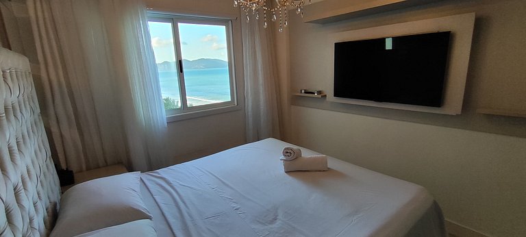 Acorde ao som do mar em suítes confortáveis
